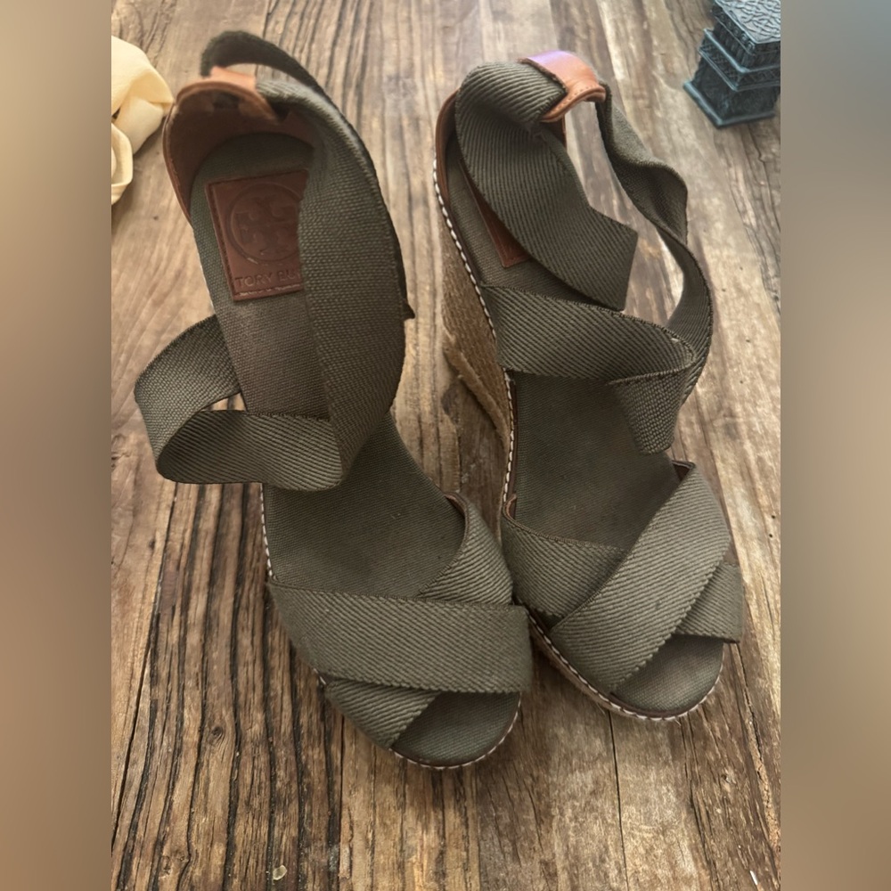 Tory Burch Adonis Espadrille Wedge Sandals